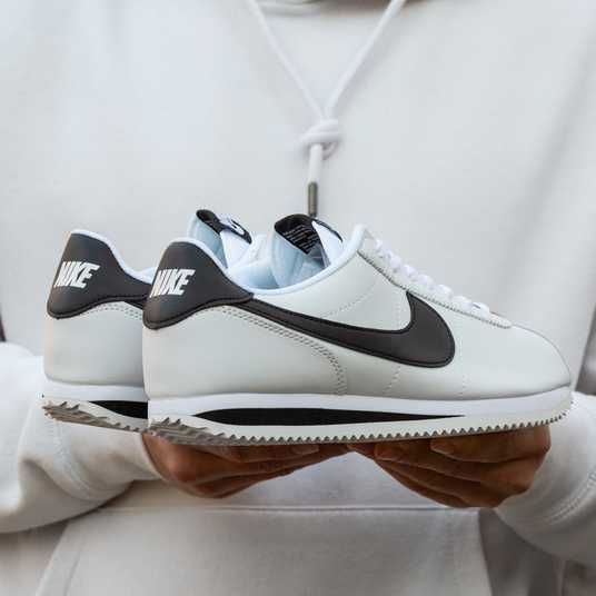 Кроссовки Nike Cortez White Black Купить (Доставка 1-3 Дня)