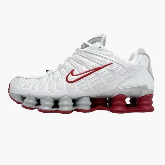 Кросівки Nike Shox TL White Red Grey Купити (Доставка 1-3 Дні)