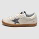 Кросівки Golden Goose Super-Star Sneakers In Pearl With Glitter Star, 37