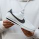 Кроссовки Nike Cortez White Black, 41