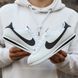 Кроссовки Nike Cortez White Black, 41