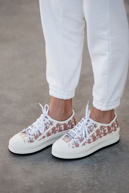 Кроссовки Christian Dior Walk'n' Dior White Pink Platform, 37