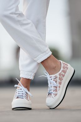 Кроссовки Christian Dior Walk'n' Dior White Pink Platform, 37
