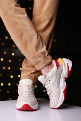 Кроссовки Nike M2K white rеd Cream Orange, 36