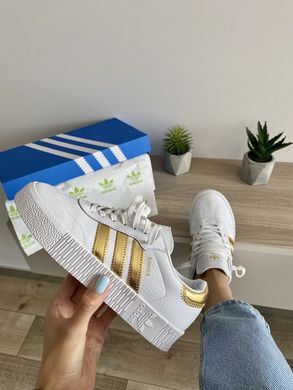 Кросівки Adidas Samba White Gold