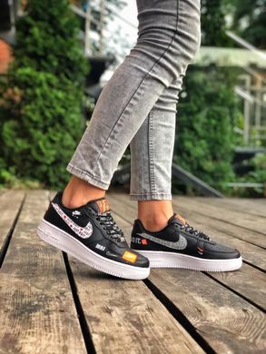 Кросівки Nike Air Force 1 Low “Just Do It” Black, 36