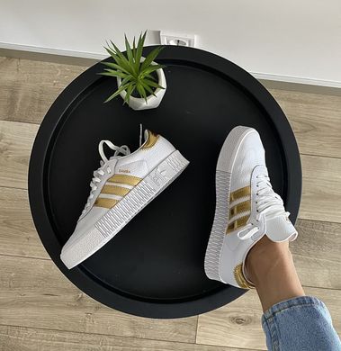 Кросівки Adidas Samba White Gold, 38