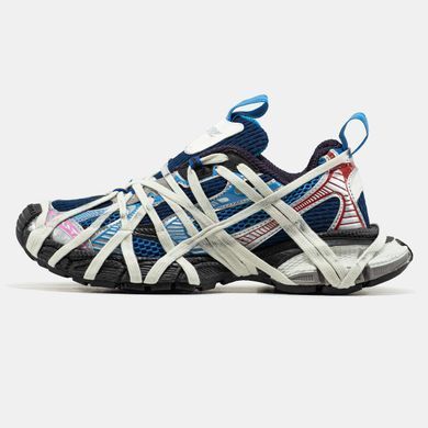 Кроссовки Balenciaga 3XL Extreme Lace Black Blue Red, 38