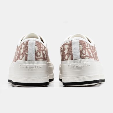 Кроссовки Christian Dior Walk'n' Dior White Pink Platform, 37