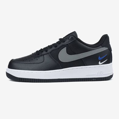 Кроссовки Nike Air Force 1 Low Se Mini Swoosh Casual Shoes Black, 40