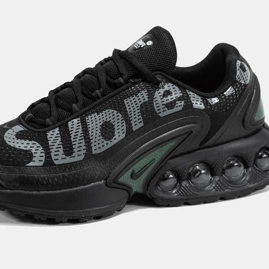 Кроссовки Nike Air Max DN x Supreme Black Green - Sneakers Kross