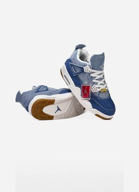 Кроссовки Nike Nike Air Jordan 4 Retro Denim Worn Blue, 36