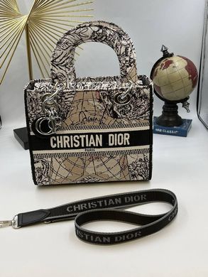Сумка Dior D-Lite Beige, 23х20х9