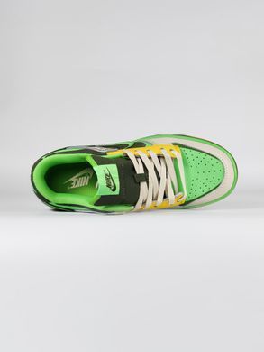 Кроссовки Nike Dunk SE Low Green Yellow White, 40