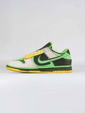 Кроссовки Nike Dunk SE Low Green Yellow White, 40