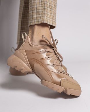 Кросівки Dior D-Connect Sneaker Beige