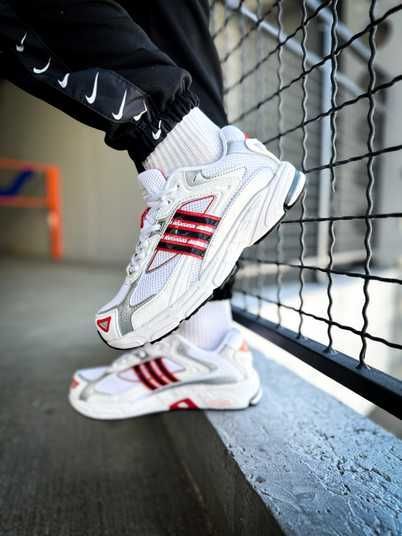 Кросівки Adidas x Bad Bunny Response White Silver Red Black Купити