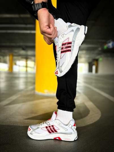 Кросівки Adidas x Bad Bunny Response White Silver Red Black Купити