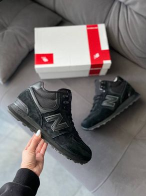 Кросівки New Balance 574 Full Black Fur