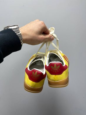Кросівки Adidas Gazelle x Gucci Yellow Red, 36