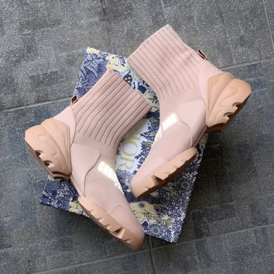 Кроссовки Dior Cream shoes socks, 37