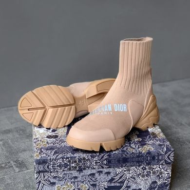 Кроссовки Dior Cream shoes socks, 37