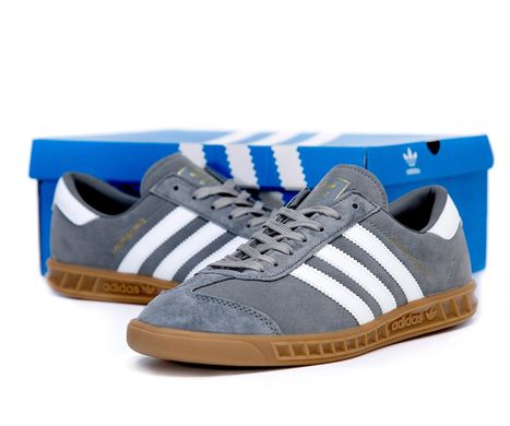 Кроссовки Adidas Hamburg Grey White, 42