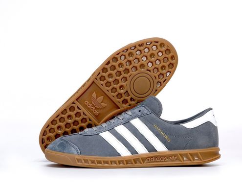 Кроссовки Adidas Hamburg Grey White