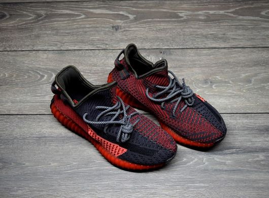 Кроссовки Adidas Yeezy Boost 350 v2 Black Red, 42