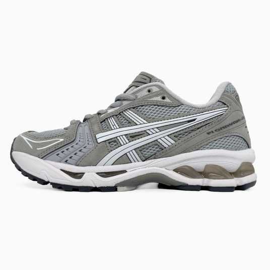 Кроссовки Asics Gel-Kayano 14 Grey White Купить (Доставка 1-3 Дня)