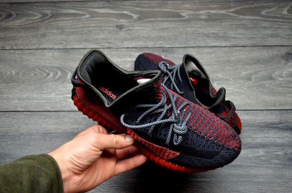Кроссовки Adidas Yeezy Boost 350 v2 Black Red, 42