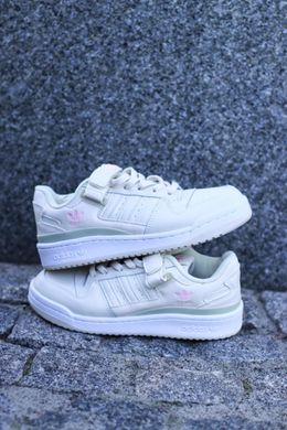 Кросівки Adidas Forum 84 Low Cream Green Pink, 36