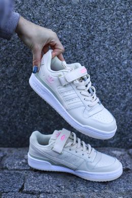 Кроссовки Adidas Forum 84 Low Cream Green Pink, 36