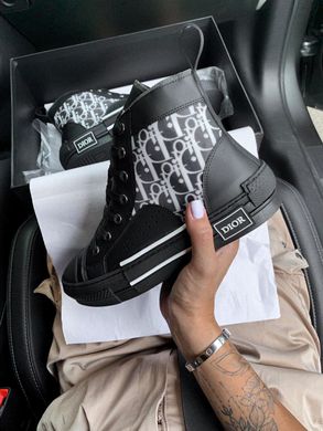 Кросівки Dior B23 Sneakers High Black