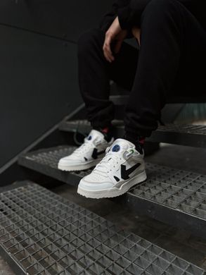 Кроссовки OFF-WHITE Sponge Mid Top Cloud White Black