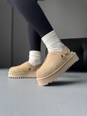 Кросівки UGG Lanah Clog Platform Beige, 36
