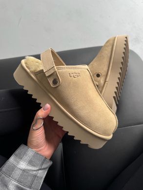 Кросівки UGG Lanah Clog Platform Beige, 36