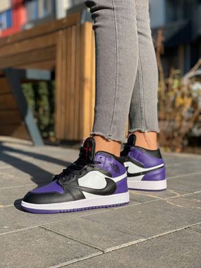 Кроссовки Jordan 1 Retro “Purple Cactus Jack” FUR