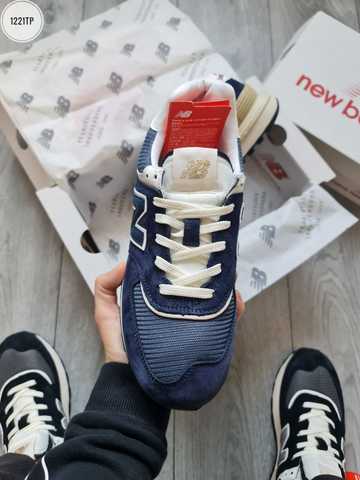 New Balance 574 Legacy Blue White Beige