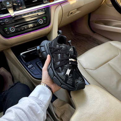 Кроссовки Balenciaga GB 3xl Extreme Laces B Trainers in Black Logo, 36