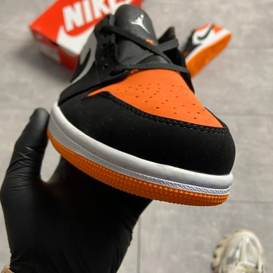 Кроссовки Air Jordan Low Black Orange, 36