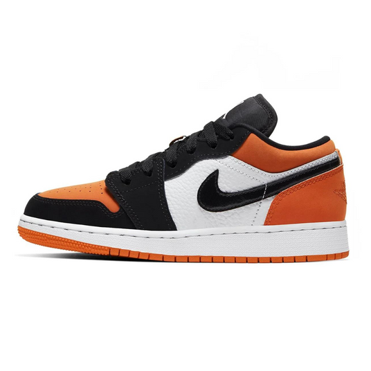 Кросівки Air Jordan Low Black Orange Купить (Доставка 1-3 Дня)