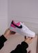 Кроссовки NK Force 1 Low White Pink , 36