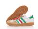 Кросівки Adidas x Gucci Gazelle White Green Red