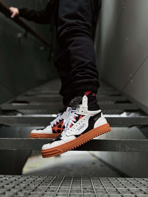 Кросівки OFF-WHITE 3.0 Off Court Calf Leather Black White Gum