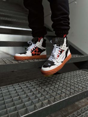 Кроссовки OFF-WHITE 3.0 Off Court Calf Leather Black White Gum