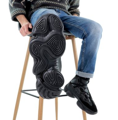 Кросівки Adidas Yeezy Boost 500 High Black 2 WInter Fur, 41