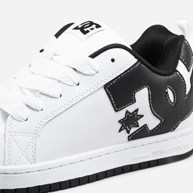 Кроссовки DC Shoes Court Graffik White Black, 40