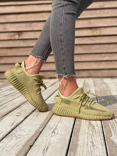Кроссовки Adidas Yeezy Boost 350 v2 Sulfur Купить (Доставка 1-3 Дня)
