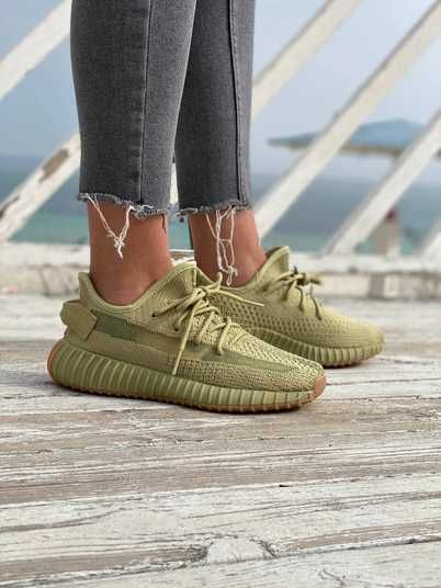 Кроссовки Adidas Yeezy Boost 350 v2 Sulfur Купить (Доставка 1-3 Дня)